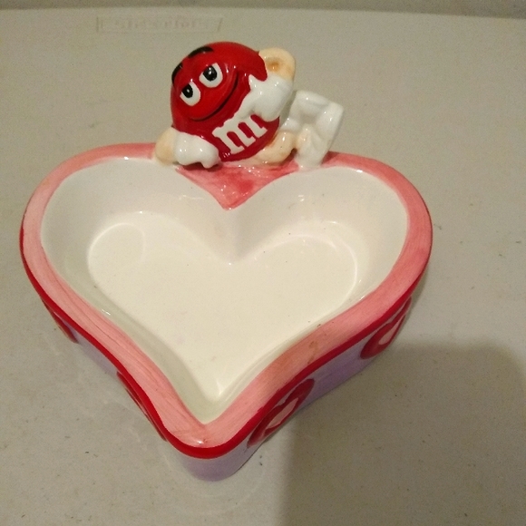 Galerie Other - M&M Heart Candy Dish